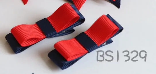 学校发饰，海军蓝和红色 (BS1525-BS1527)