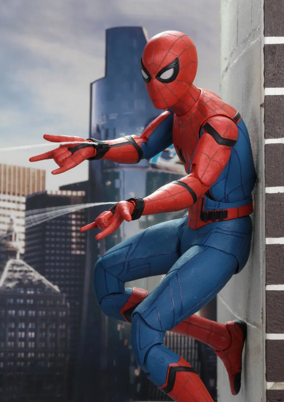 18" Inch Tall Avengers Spiderman 1/4 Scale NECA Figure Discontinued (Spideman: Homecoming)