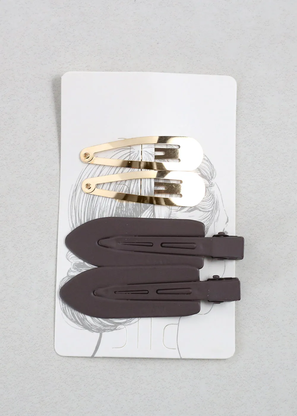 2 Pair Hair Clips