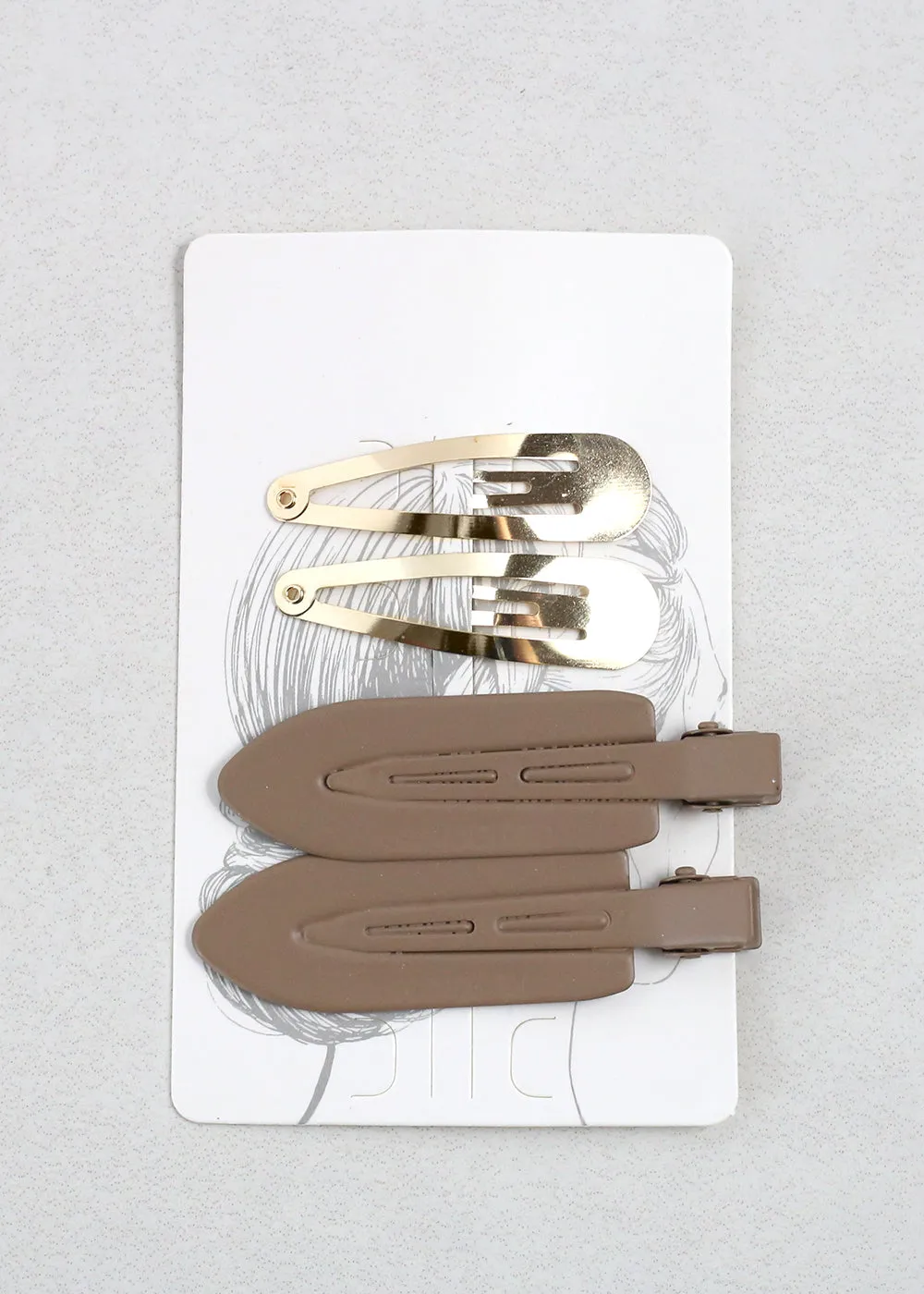 2 Pair Hair Clips