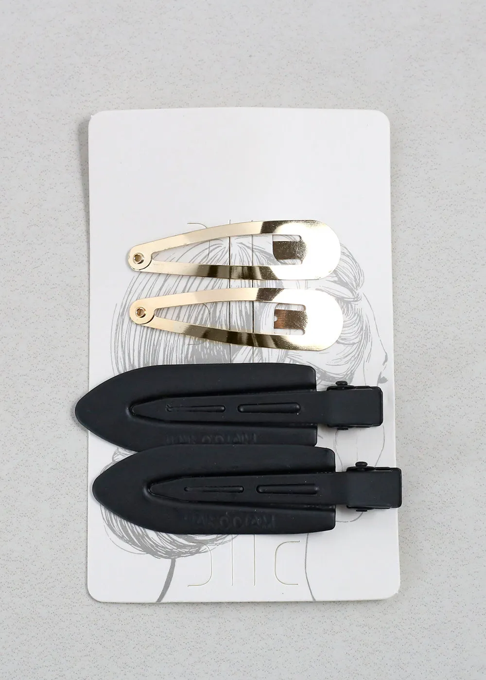2 Pair Hair Clips