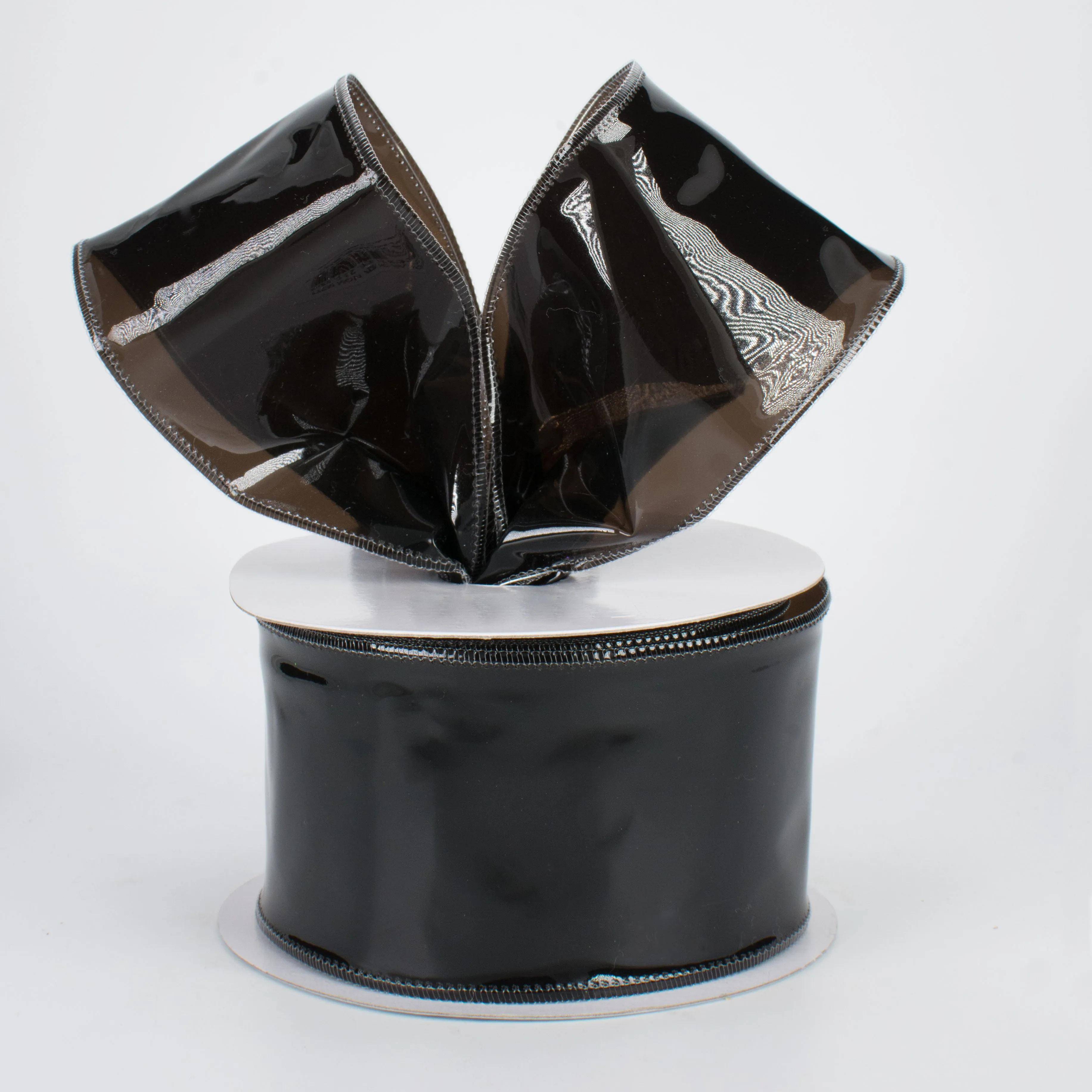 2.5" Jelly Ribbon: Black (10 Yards)