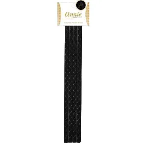 Annie Headband 4ct Black 8mm