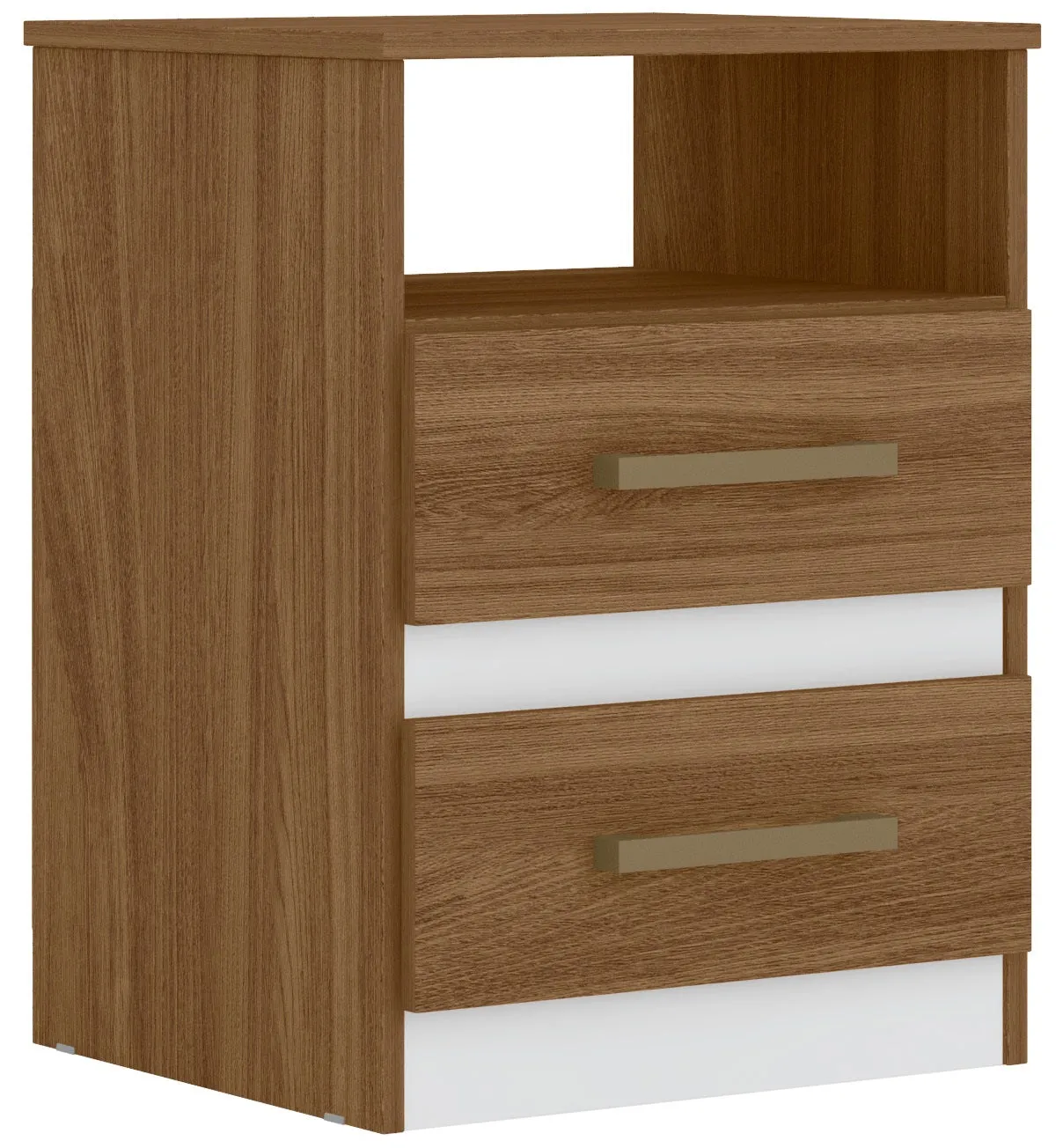 Apolo Nightstand -  Natural/White Flex