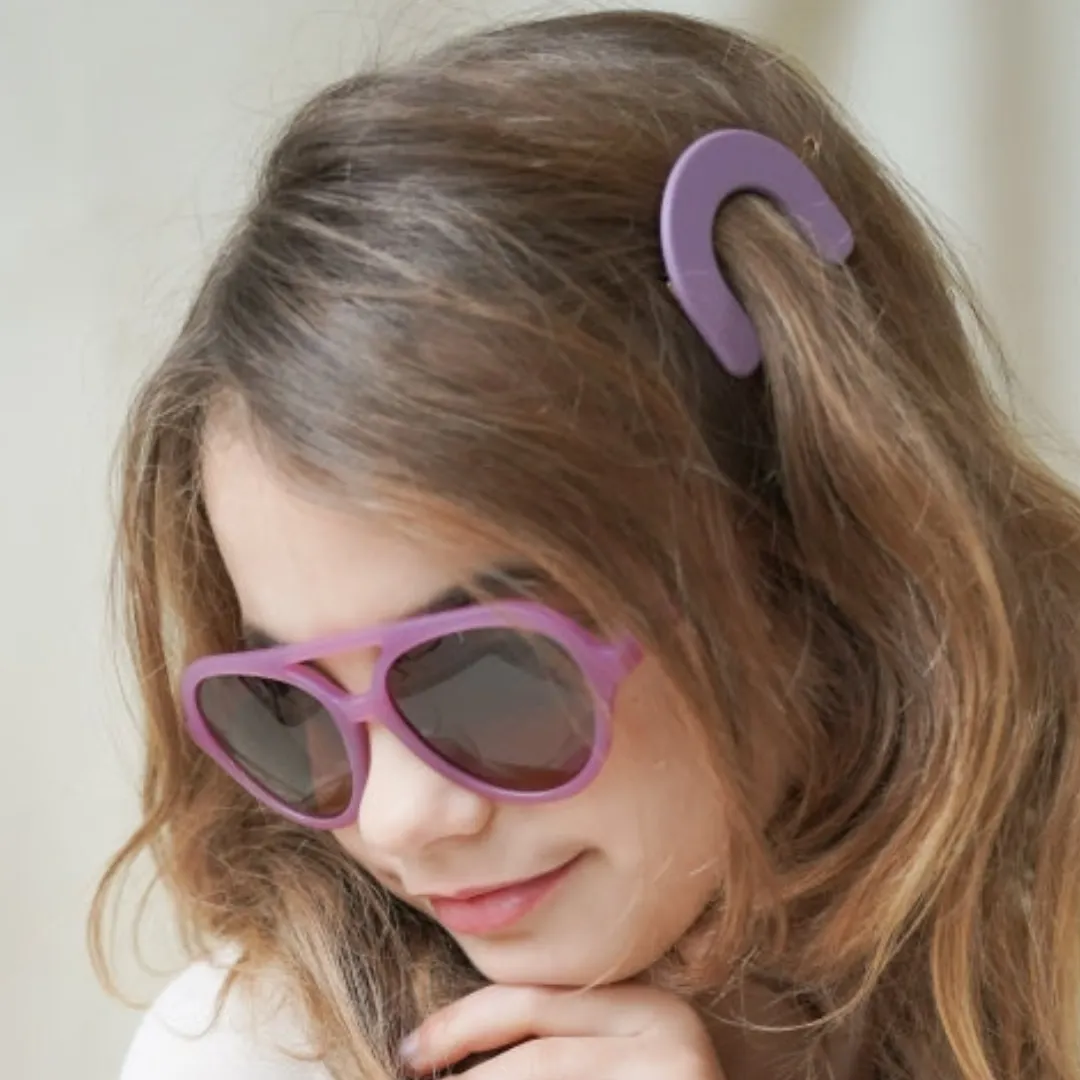 Arch | Hair Clip - Mauve Rose