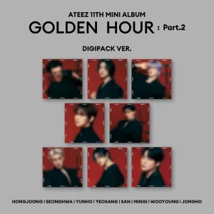 [ATEEZ] 11th EP [GOLDEN HOUR : Part.2] (1CD) (Digipak VER.)