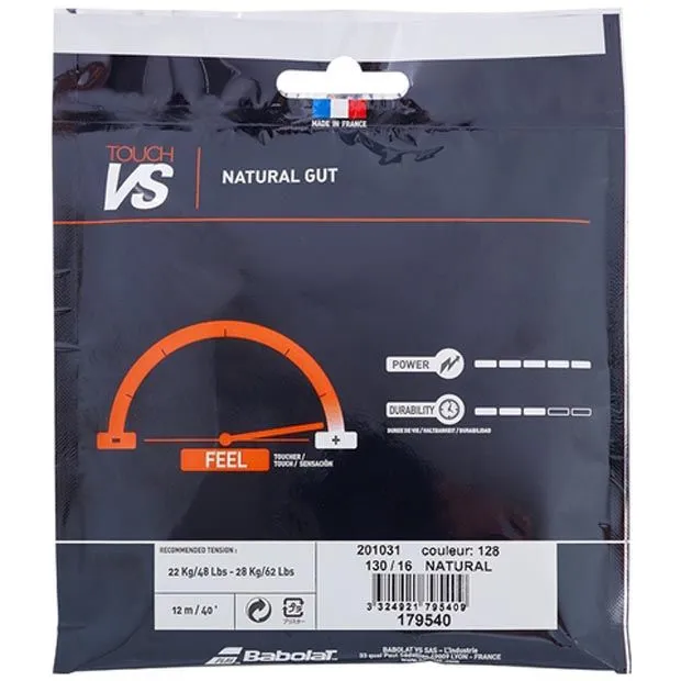 Babolat VS Touch Natural Gut 16 Tennis String