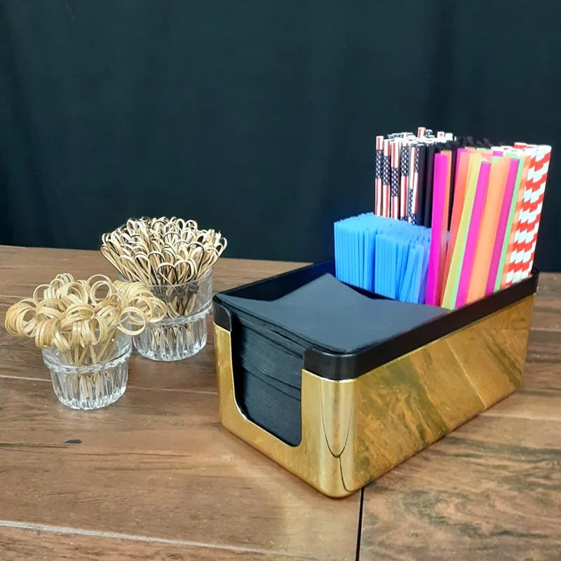 BarConic® Deluxe 2 piece Napkin Caddy - Color Options