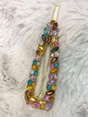 Black Colour Multi Hair Clip Kenzie 5639