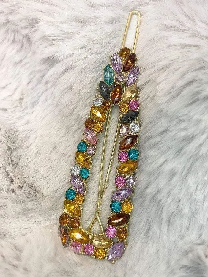 Black Colour Multi Hair Clip Kenzie 5639