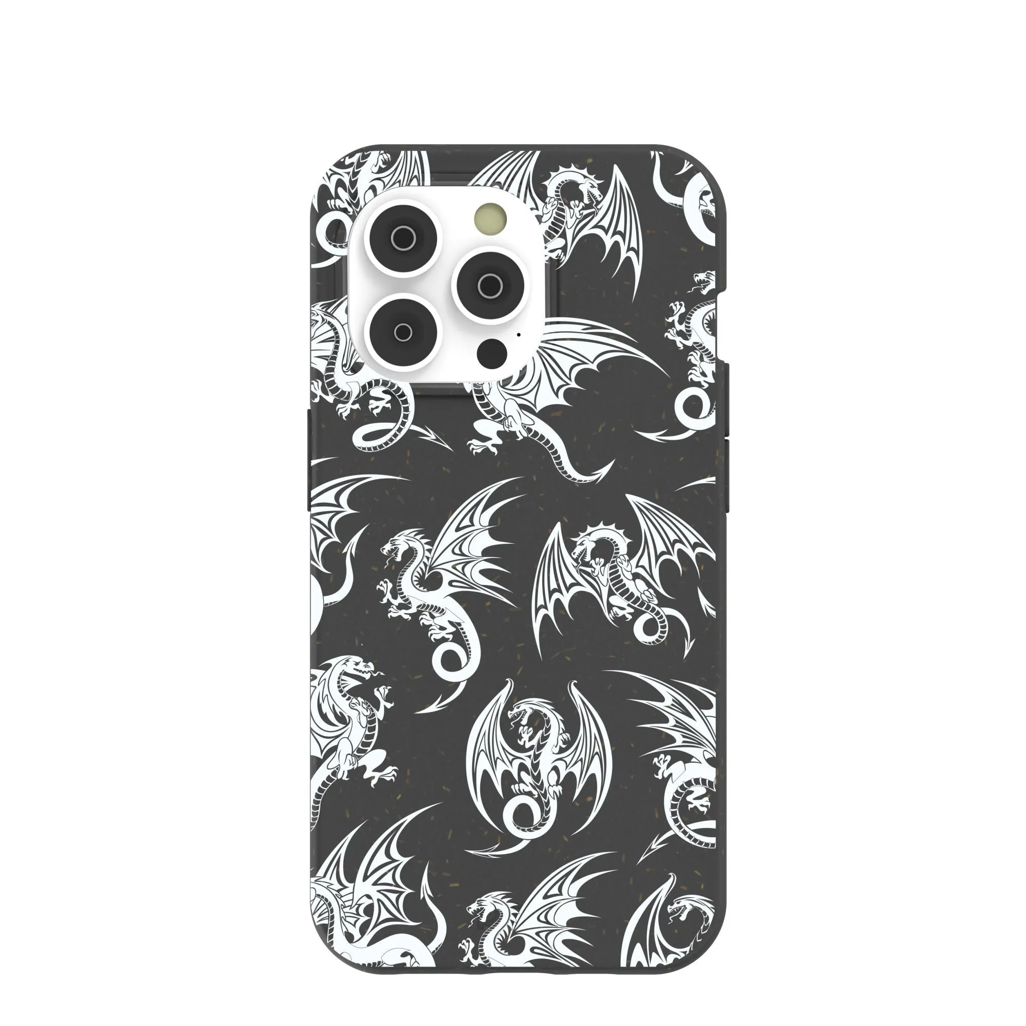 Black Mythical Dragons iPhone 14 Pro Case