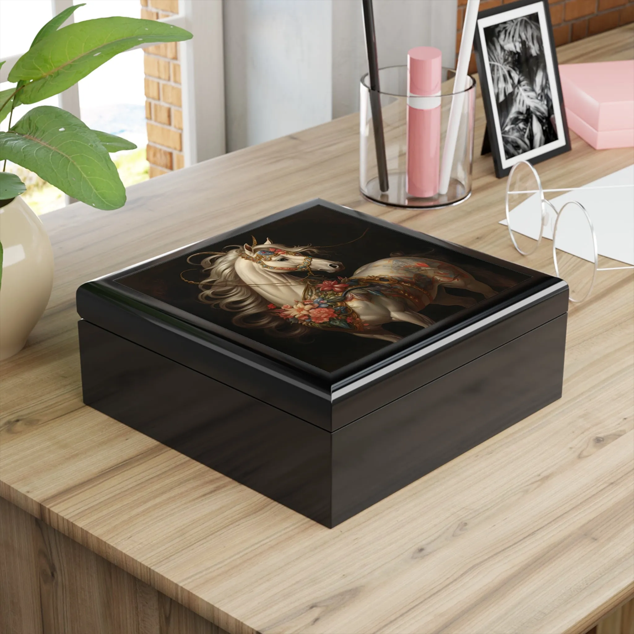 BOHO Royal Unicorn Jewelry Box