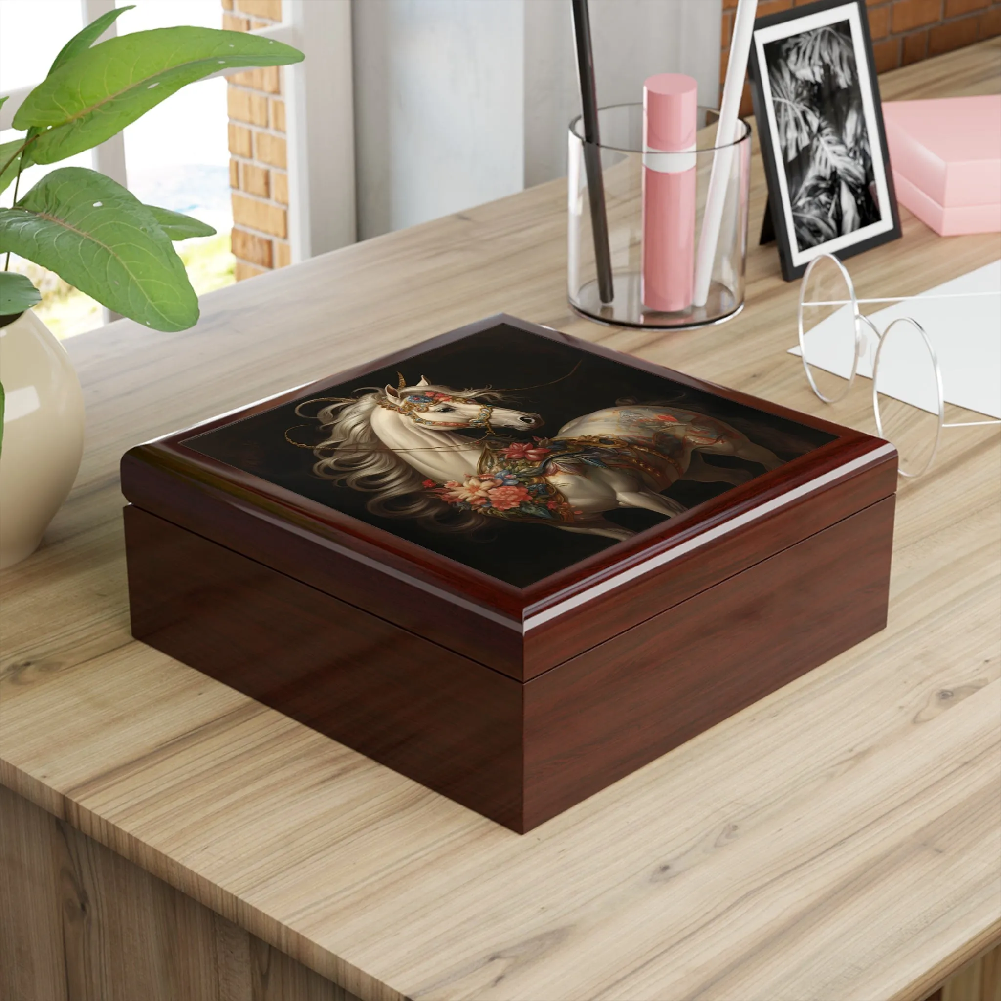 BOHO Royal Unicorn Jewelry Box