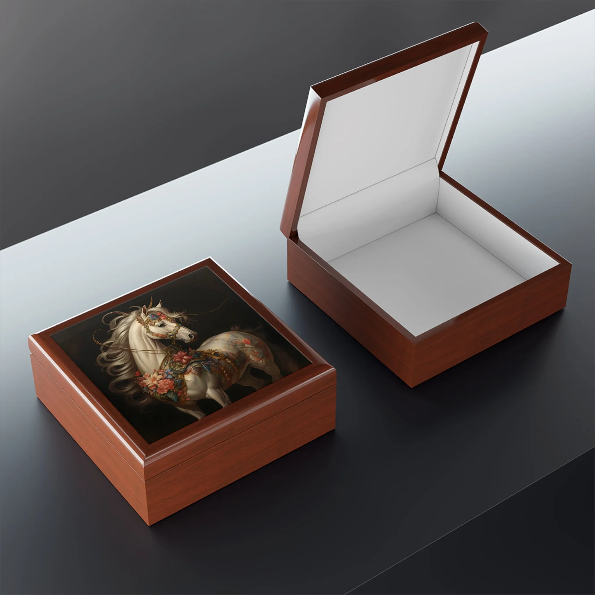 BOHO Royal Unicorn Jewelry Box