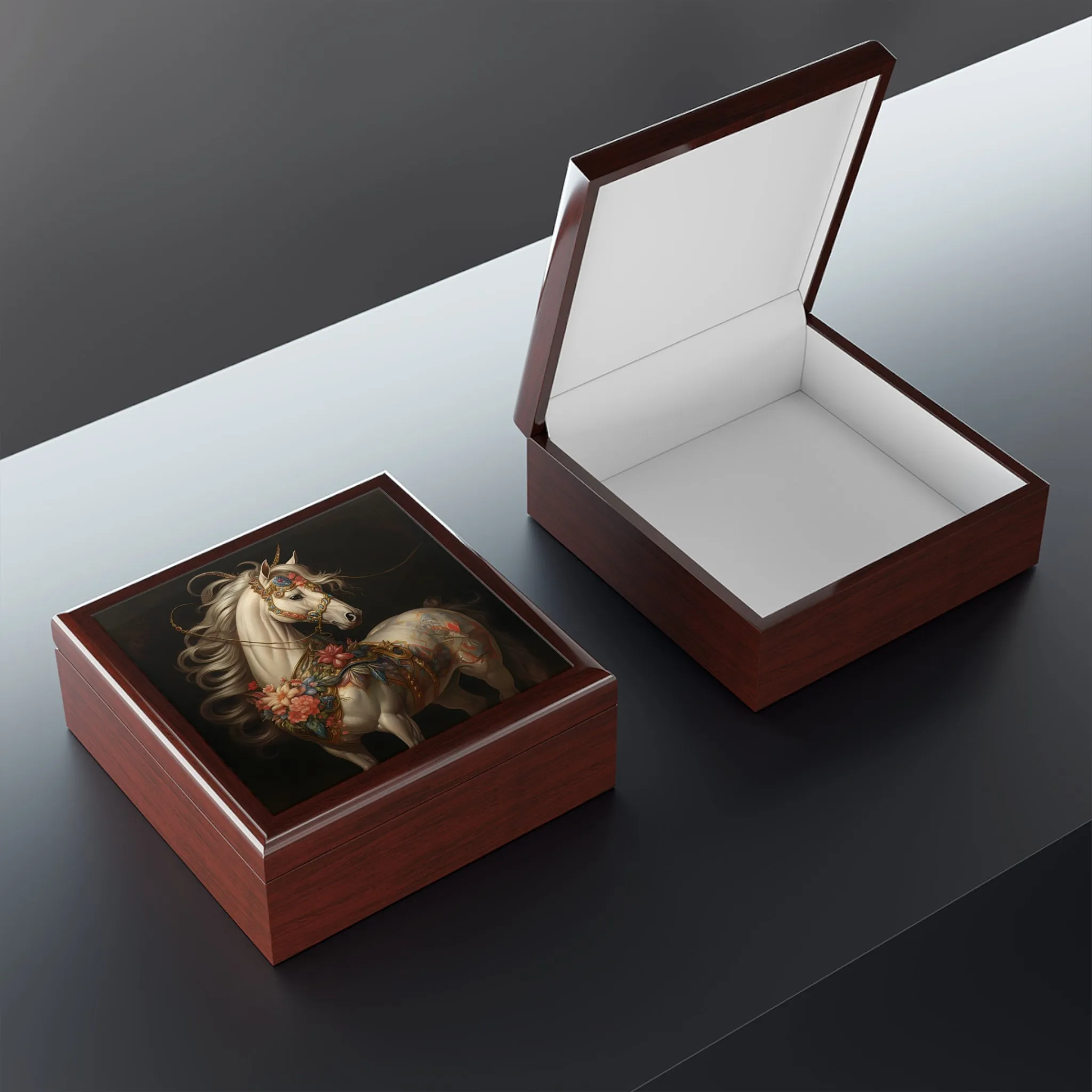 BOHO Royal Unicorn Jewelry Box
