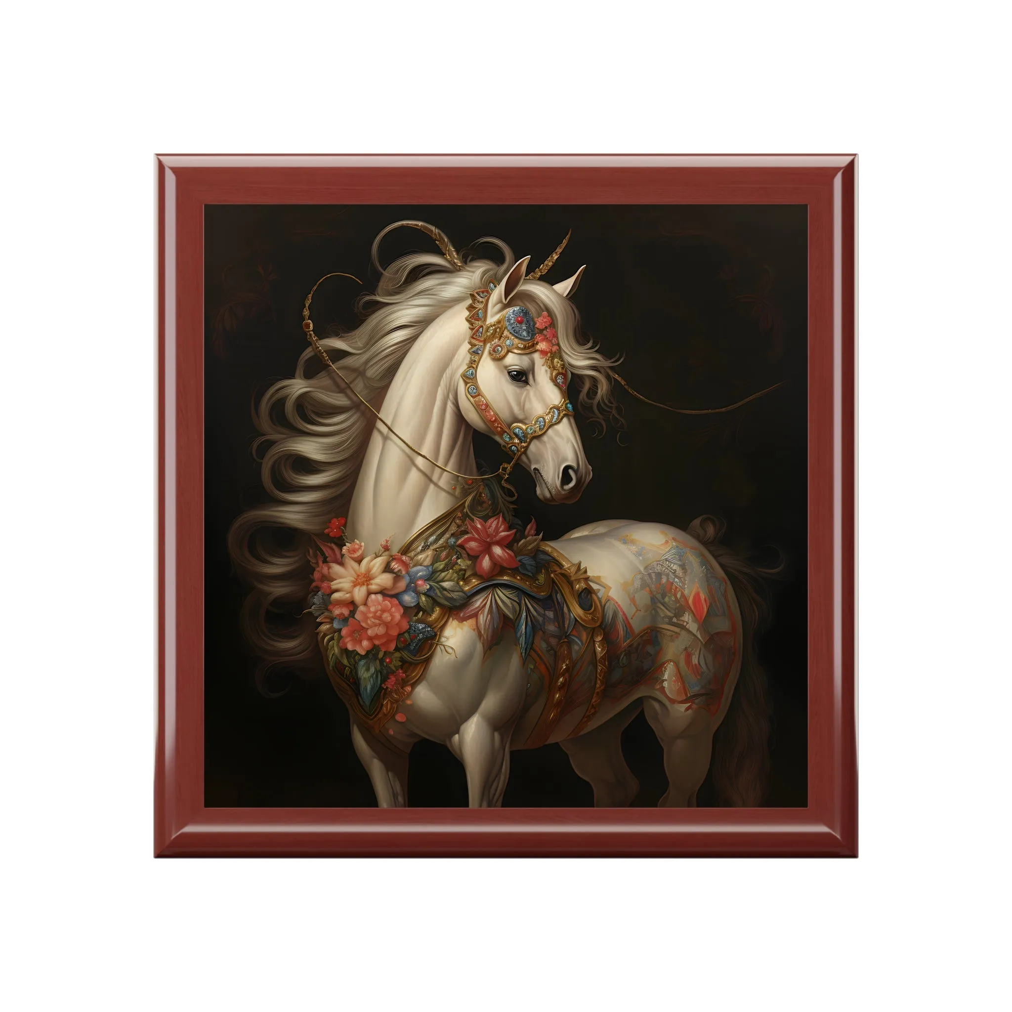 BOHO Royal Unicorn Jewelry Box