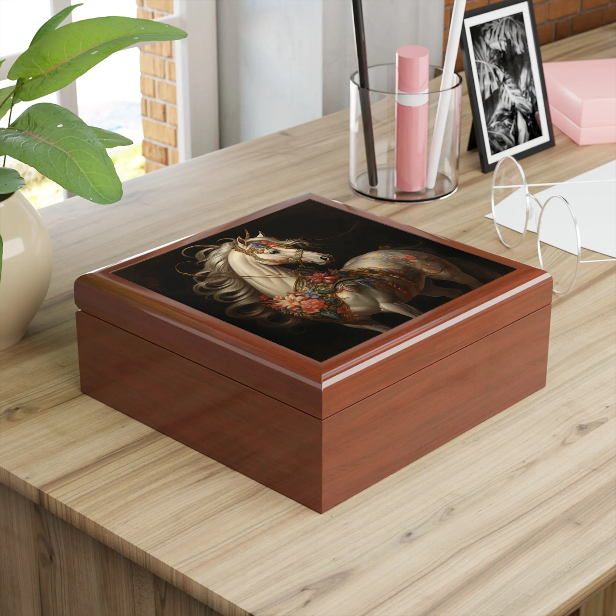 BOHO Royal Unicorn Jewelry Box