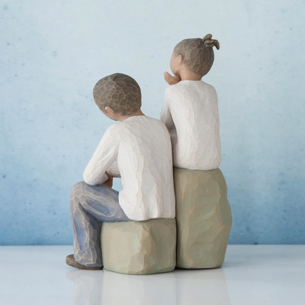Brother and Sister (darker skin) - By My Side