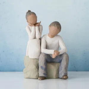 Brother and Sister (darker skin) - By My Side