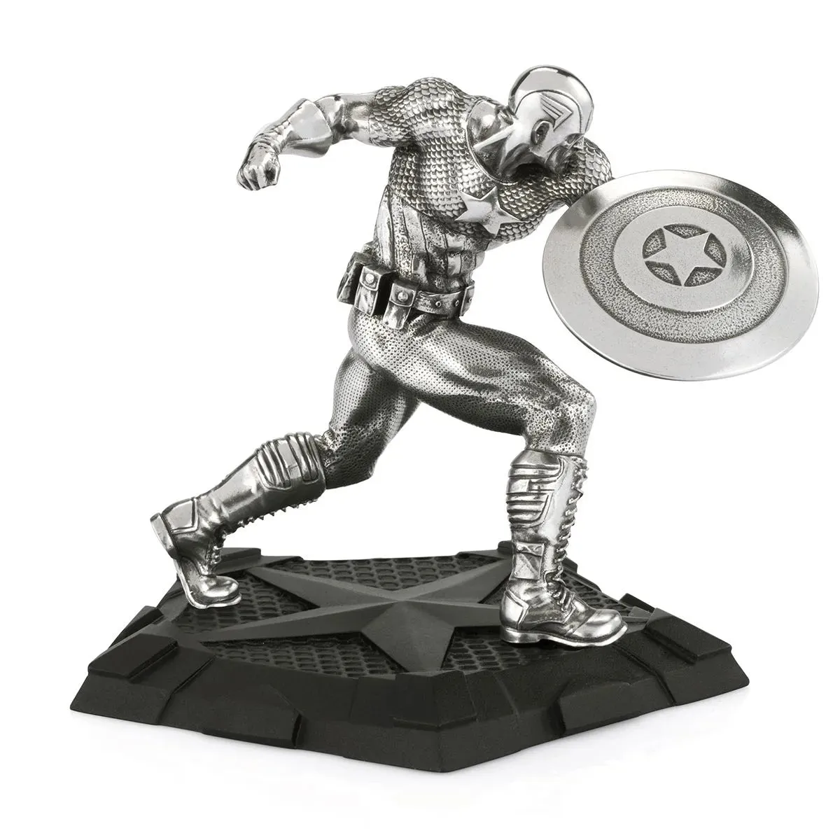 Captain America First Avenger Limited Edition Metal Figurine by Royal Selangor
