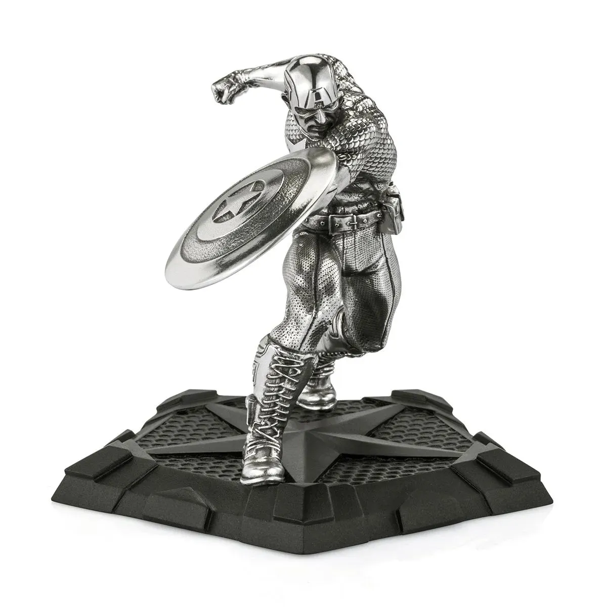 Captain America First Avenger Limited Edition Metal Figurine by Royal Selangor