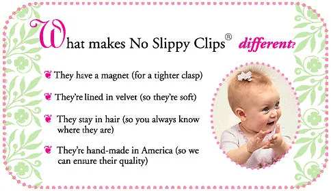 Clipettes Prints - Dots Lime (2 Clips)