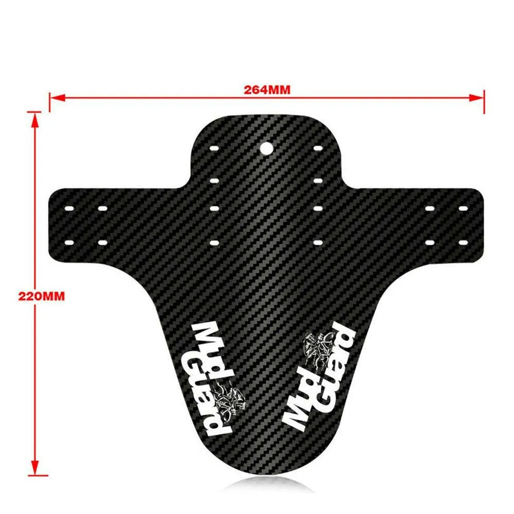 Colorful Mud Guard Wings Carbon Fiber  Cycling Accessories Front Rear Mudguard Mountain Bike Fenders Road Bicycle Parts