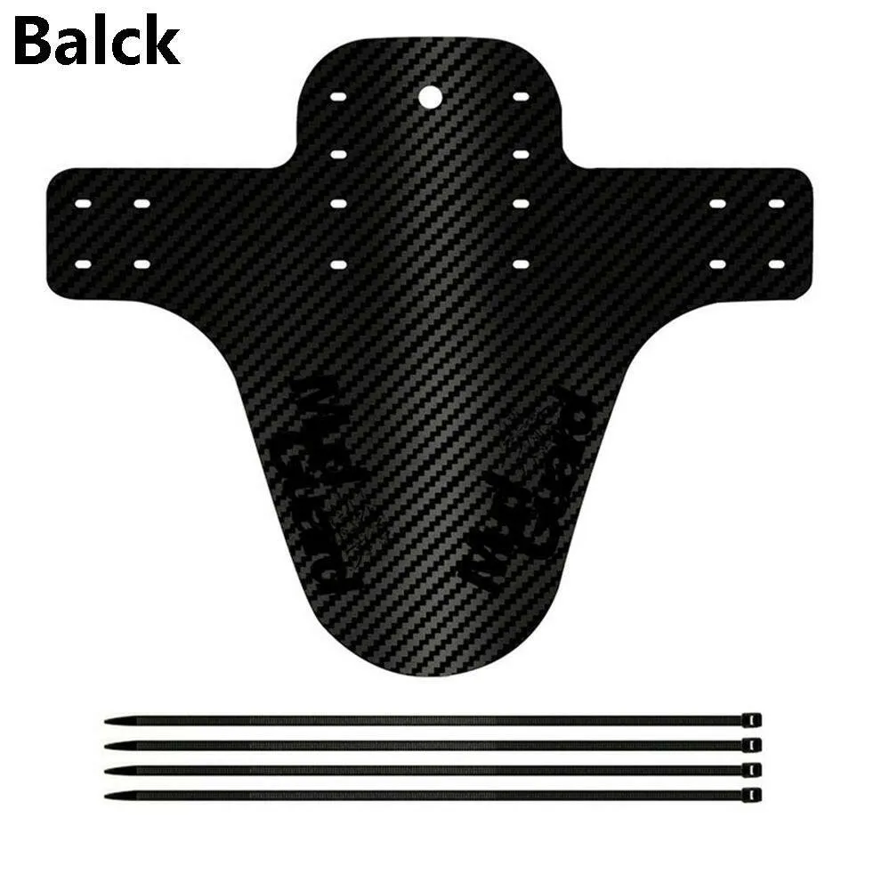 Colorful Mud Guard Wings Carbon Fiber  Cycling Accessories Front Rear Mudguard Mountain Bike Fenders Road Bicycle Parts