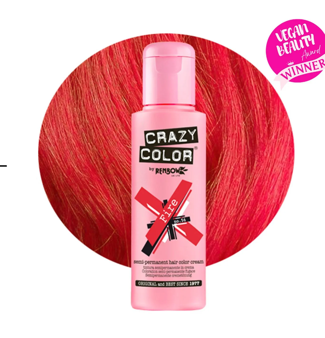 Crazy Color - Fire Red