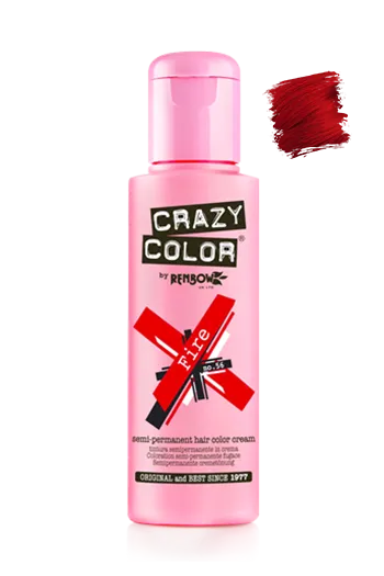 Crazy Color - Fire Red