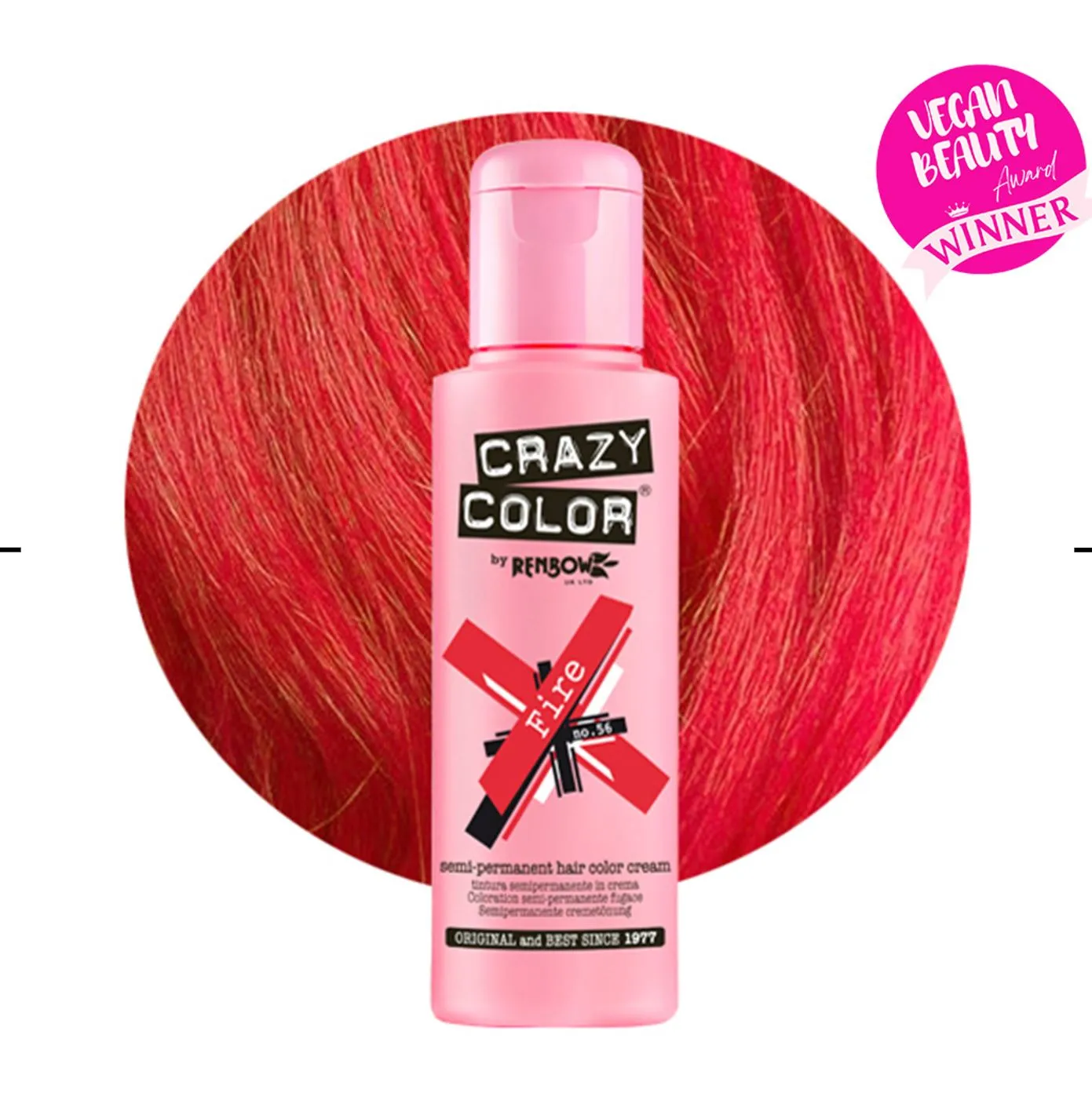 Crazy Color - Fire Red