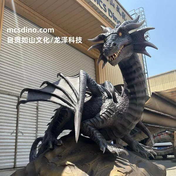 Dark Night Dragon Animatronic-DRA021