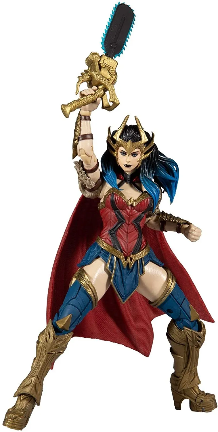 DC Multiverse Death Metal Wonder Woman 7" Inch Action Figure with Build a Figure for 'Darkfather' Figure (BAF) - McFarlane Toys