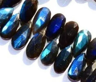 Deep and Dark Faceted Labradorite earrings, Labradorite Leverback Earrings