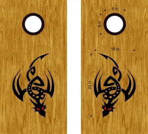 Dragon Cornhole Board Vinyl Decal Sticker DG29