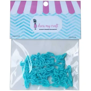 Dress My Craft Acrylic Chain 15" 2 pack - Cool Blue*