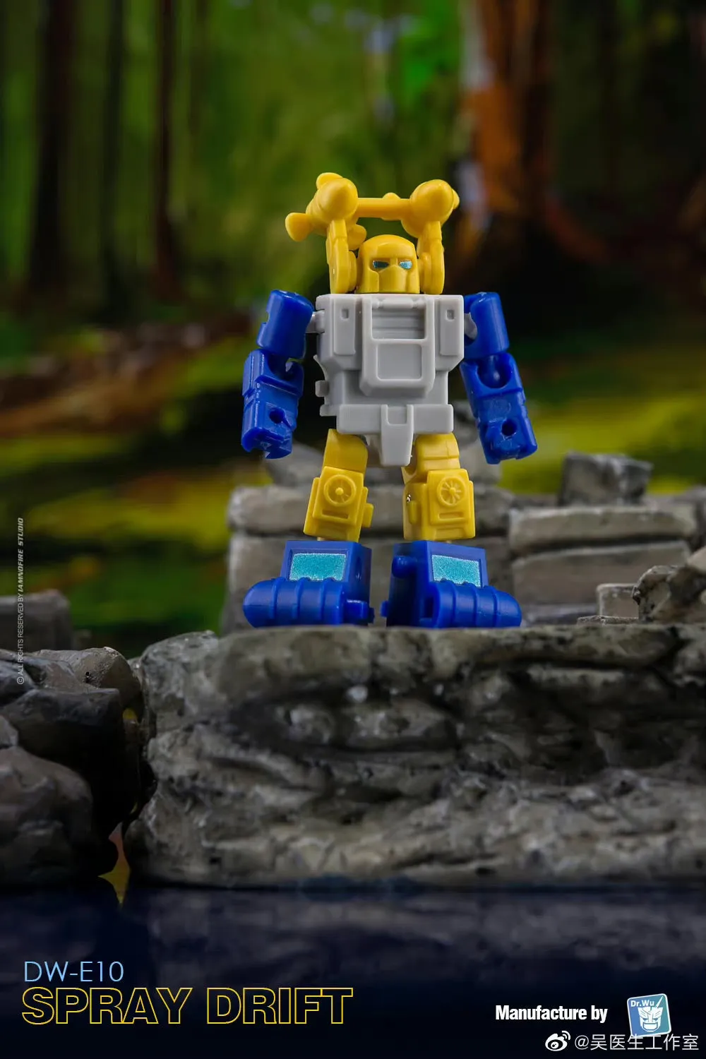 Dr.Wu & Mechanic Studio Extreme Warfare 6 Sets DW-E09 / 10 / 12 / 13/ 15 / 16 Seaspray / Starscream / Powerglide /  Thundercracker / Skywarp / Blaster fit to Earthrise Titan Class 2 in 1 set 6cm / 4.6"