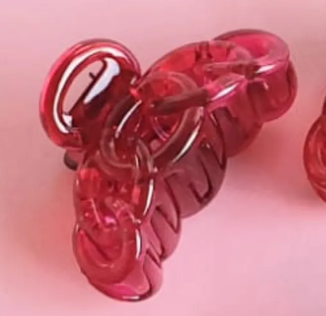 Dual Tone Spiral Hair Claws