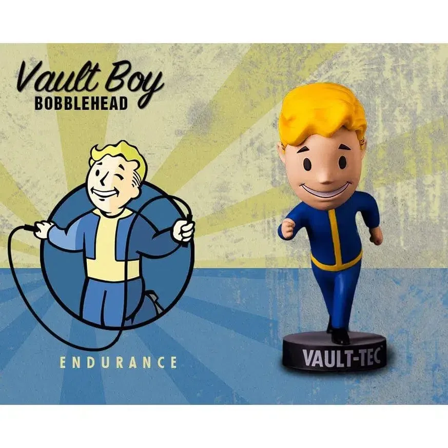 Fallout - Vault Boy Endurance Bobblehead Figure - Gaming Heads