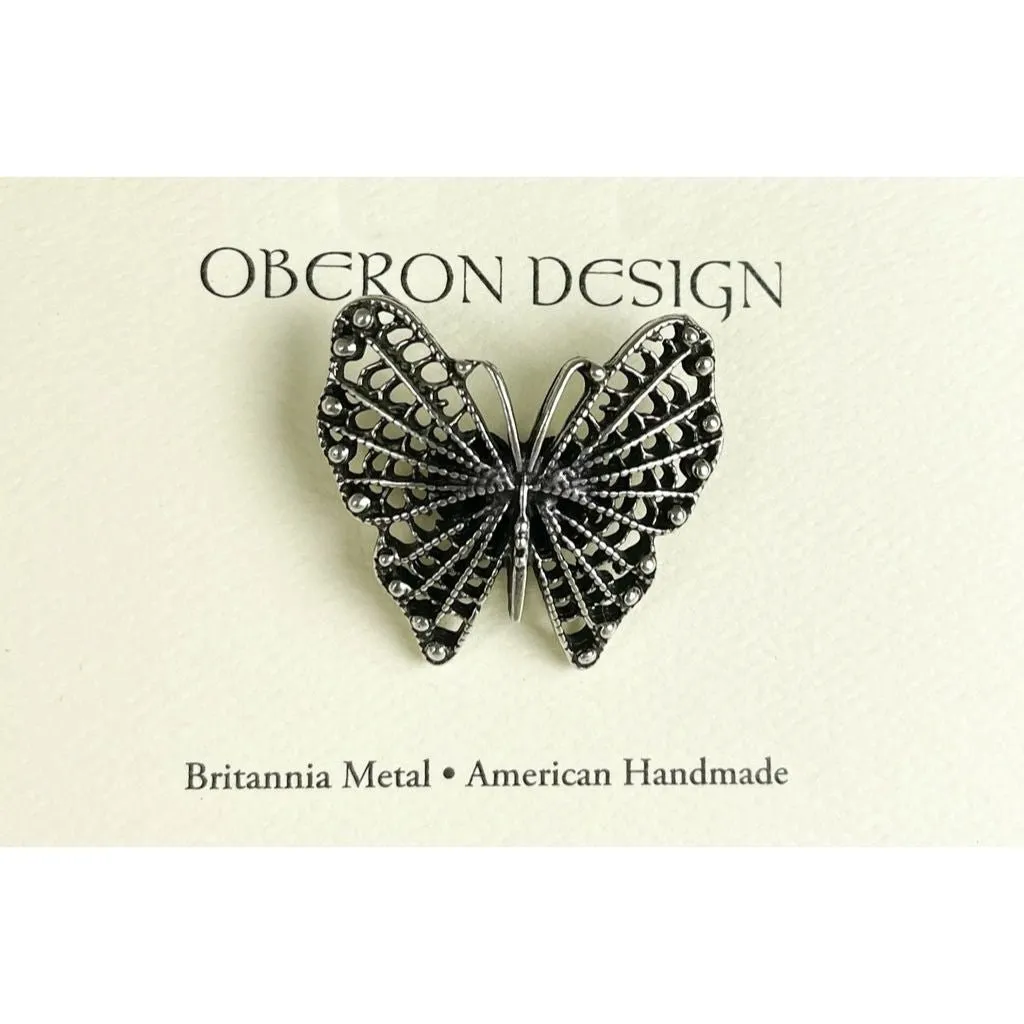 Filigree Butterfly Ponytail Holder