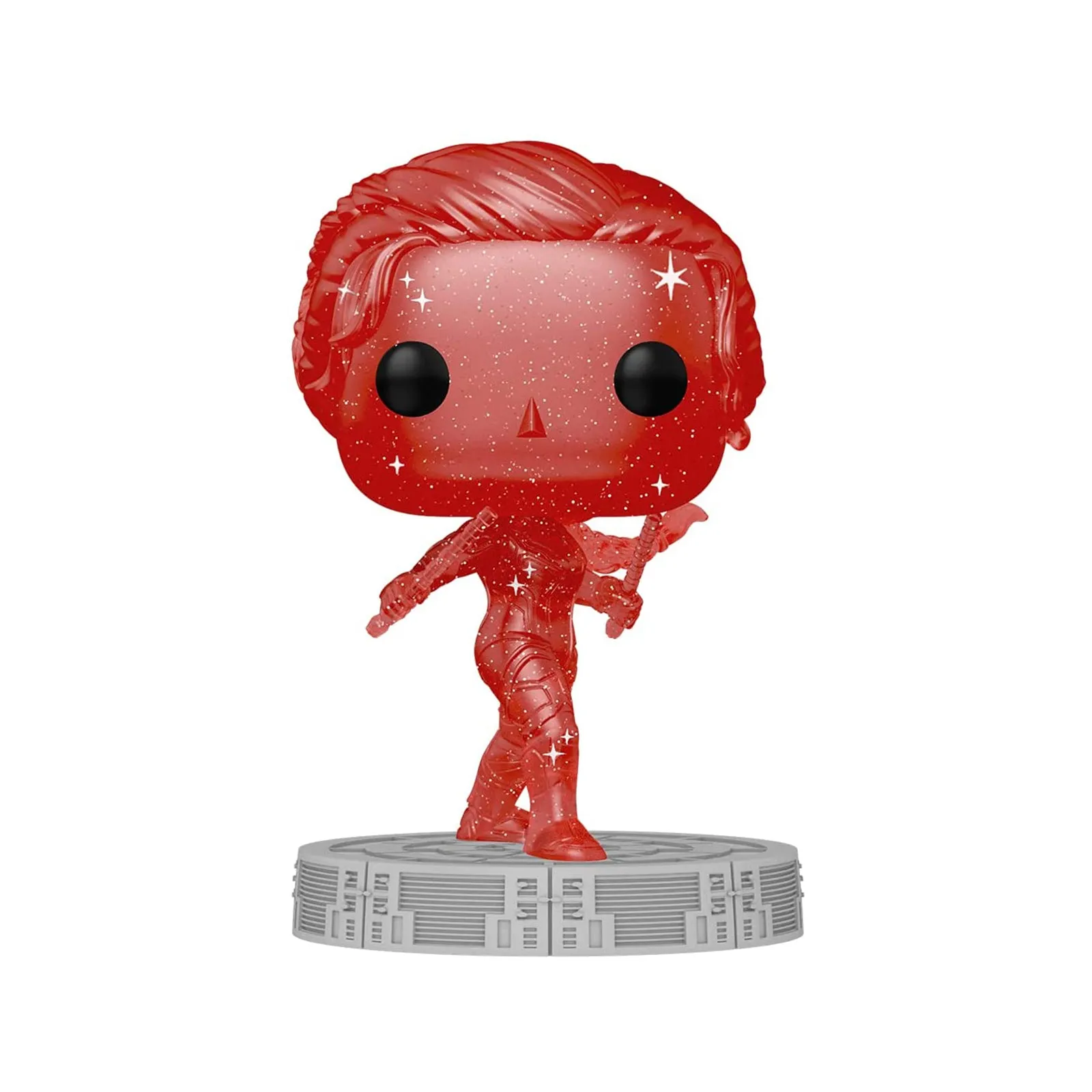 Funko Avengers POP Black Widow Red Artist Series Vinyl Figure