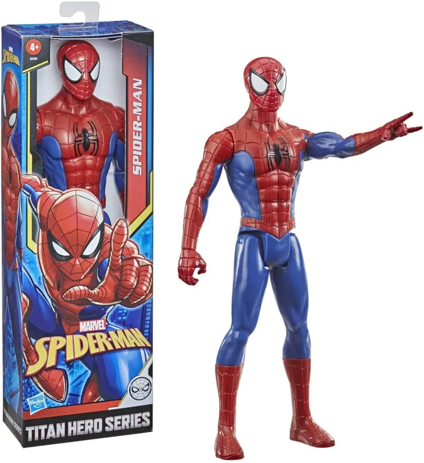 Hasbro Avengers Titan Hero Movie Action Figures Toys, 12" Assorted: Black Panther, Captain America, Iron Man, Captain Marvel and More