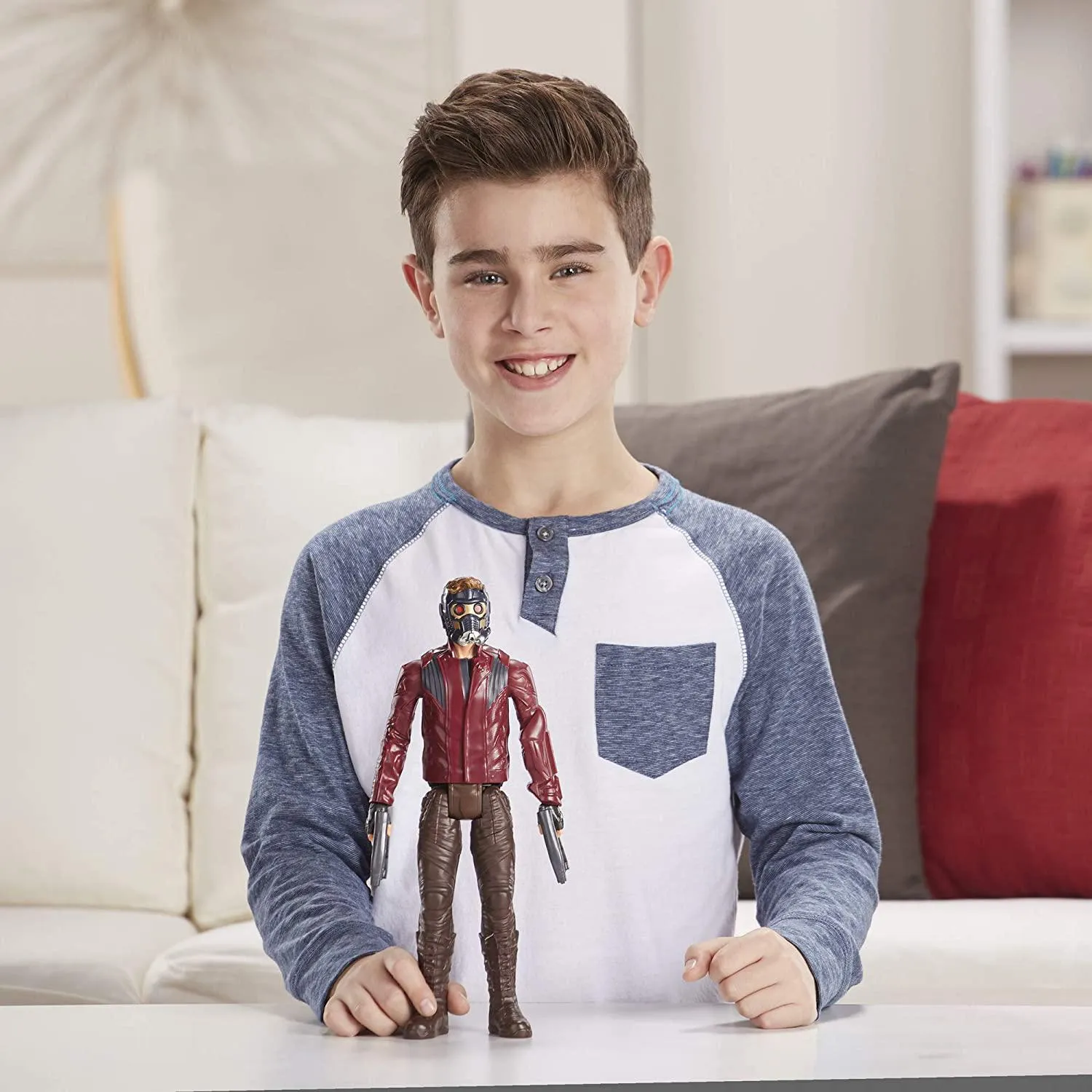 Hasbro Avengers Titan Hero Movie Action Figures Toys, Assorted: Iron Spider, Star-Lord, Valkyrie , Rocket Raccoon and More (12 inches)