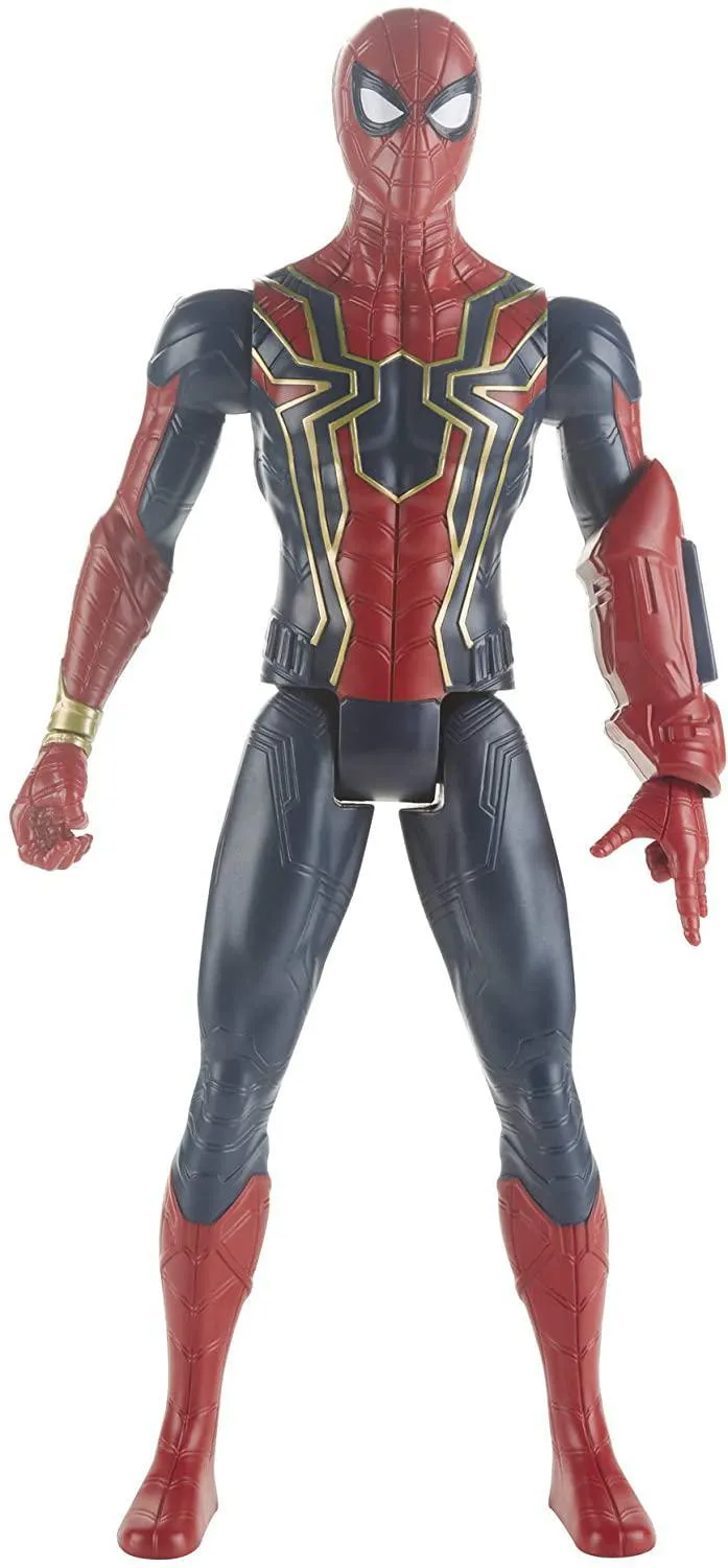 Hasbro Avengers Titan Hero Movie Action Figures Toys, Assorted: Iron Spider, Star-Lord, Valkyrie , Rocket Raccoon and More (12 inches)