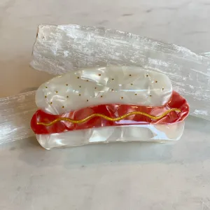 Hot Dog Hair Clip