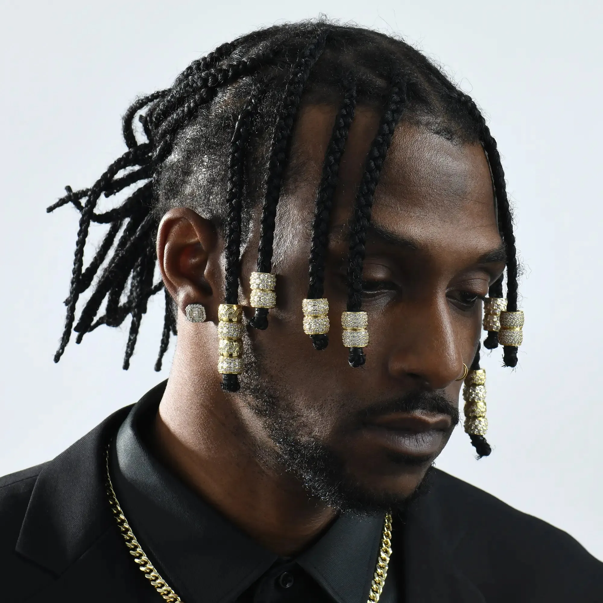 Iced Hair Beads