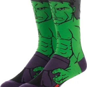 Incredible Hulk Marvel Comics Socks
