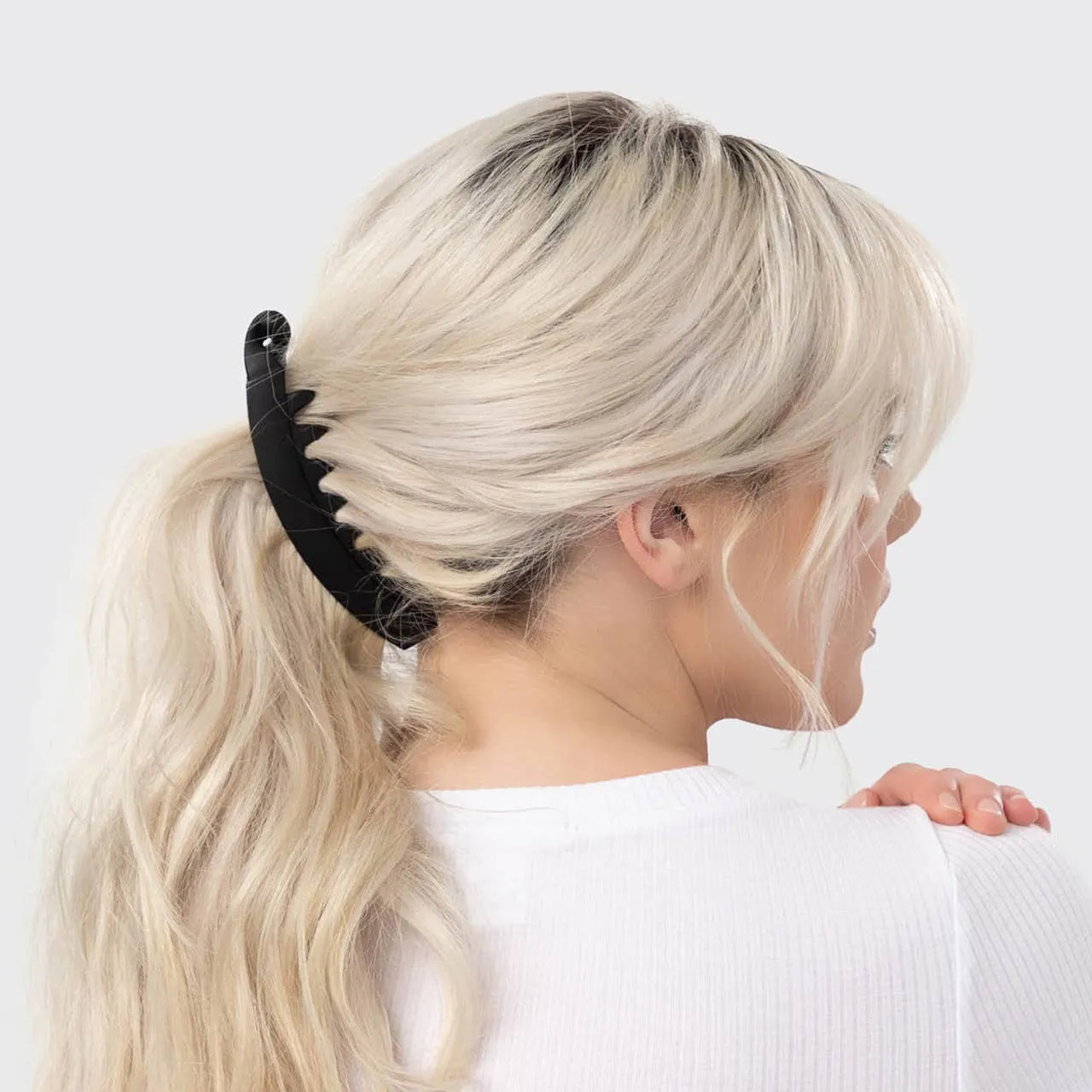 Kitsch Banana Clips 2pc Set - Black & Tort