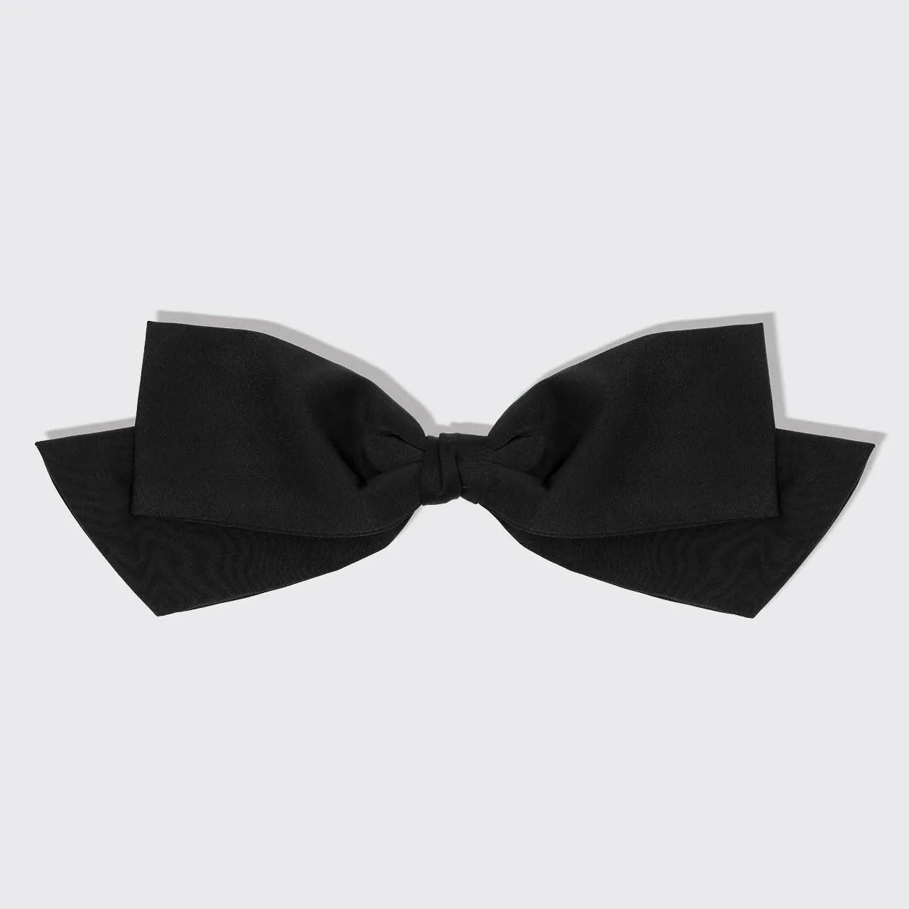 KITSCH Recycled Fabric Bow Hair Clip 1pc- Black