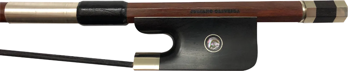 L'Archet Brasil Nickel Mounted Ipe French Bass Bow
